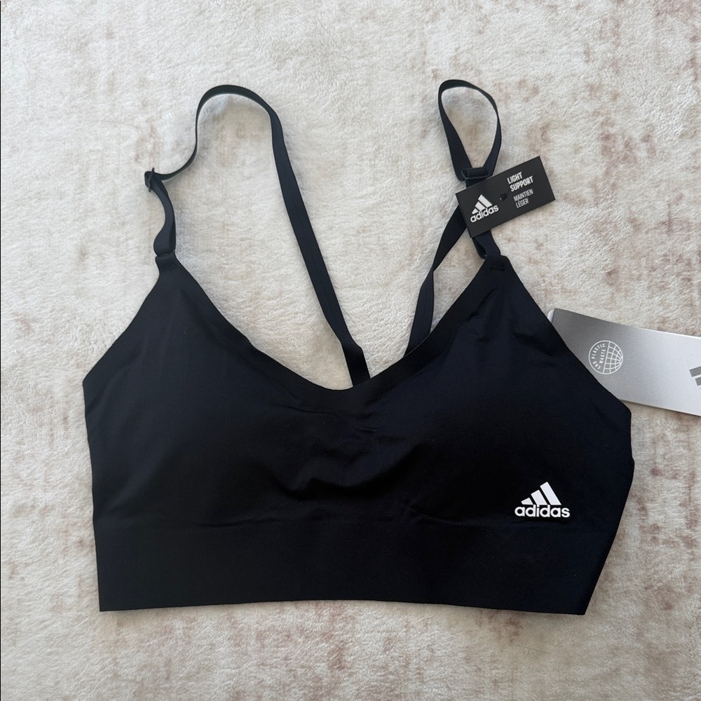 🆕 Adidas Women's Black Strappy Sports Bra